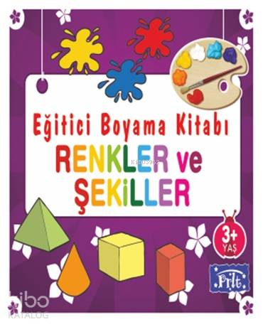 Eğitici Boyama Kitabı Renkler ve Şekiller