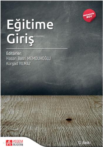 Eğitime Giriş