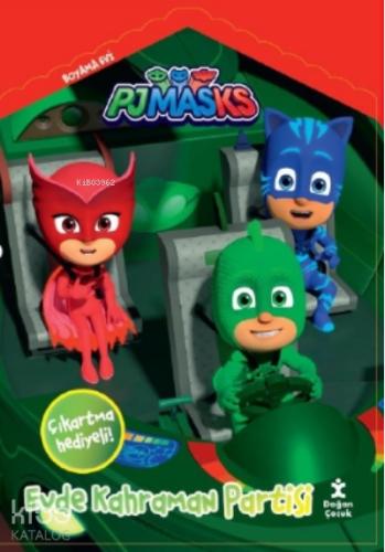 Pjmasks Boyama Evi Evde Kahraman Partisi