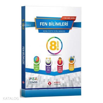 Sonuç 8 Sınıf Fen Bilimleri Konu Özetli Soru Bankası Komisyon 15 İndirim