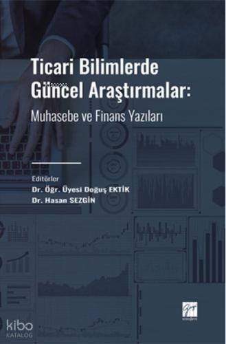 Ticari Bilimlerde Güncel Araştırmalar