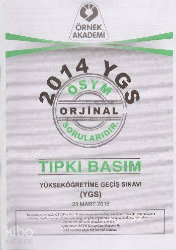 2025 TYT Tıpkı Basım Çıkmış Sorular