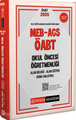 2026 MEB AGS ÖABT Okul Öncesi Öğretmenliği Alan Bilgisi Alan Eğitimi Konu Anlatımlı