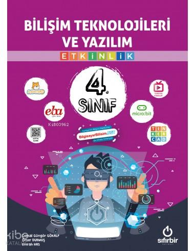 Sıfırbir Yayınevi 4 Sınıf Bilişim Teknolojileri ve Yazılım Etkinlik