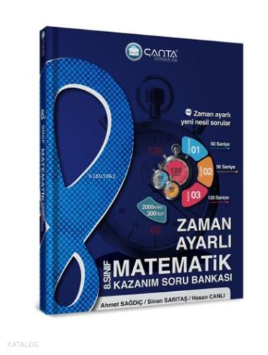 Çanta Yayınları 8 Sınıf Matematik Zaman Ayarlı Kazanım Soru Bankası