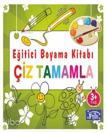 Eğitici Boyama Kitabı Çiz Tamamla