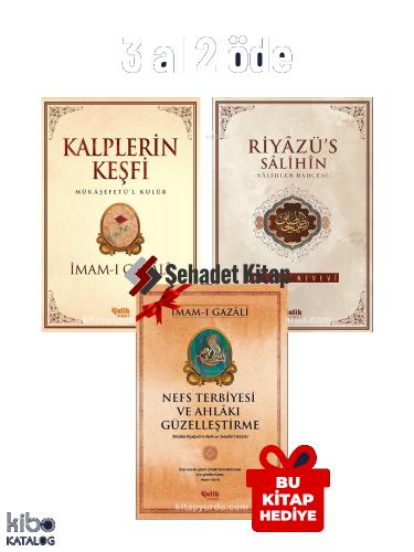 Kalplerin Keşfi Riyazüs Salihin Nefs Terbiyesi ve Ahlakı Güzelleştirme Seti 3 Al 2 Öde Seti