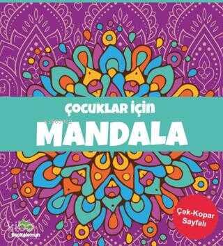 Çocuklar İçin Mandala Mor