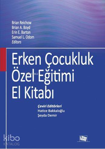 Erken Çocukluk Özel Eğitimi El Kitabı