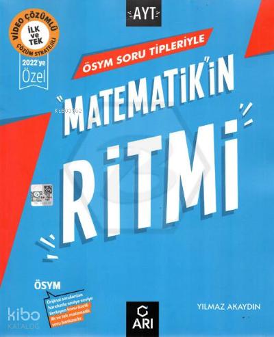 Arı Yayınları AYT ÖSYM Soru Tipleriyle Matematik in Ritmi