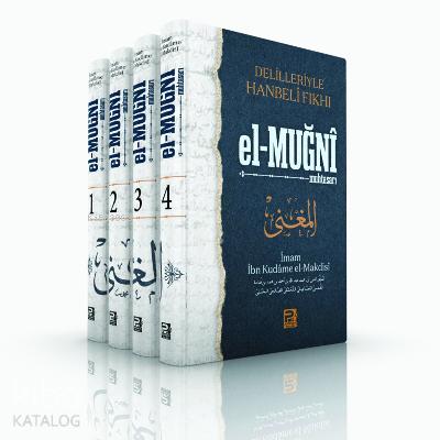 Delilleriyle Hanbeli Fıkhı el Muğni Muhtasarı 4 Cilt Takım