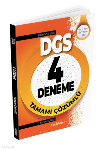 2022 DGS Tamamı Çözümlü 4 Deneme