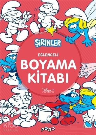Eğlenceli Boyama Kitabı Şirinler