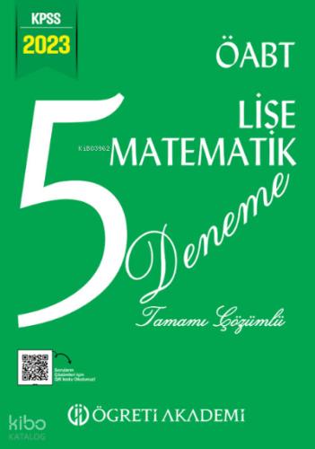 2024 KPSS ÖABT Lise Matematik 5 Deneme