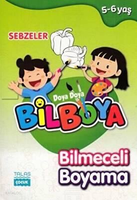 Bilmeceli Boyama Sebzeler 5 6 Yaş