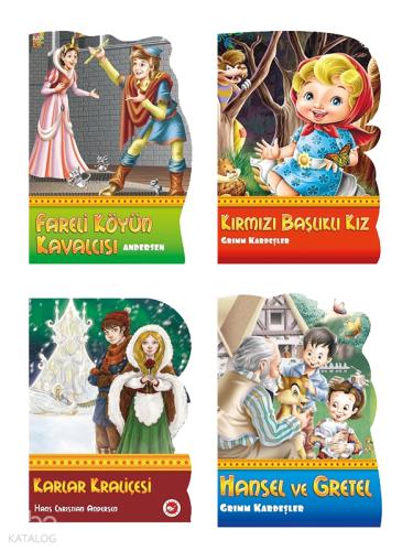 Şekilli Dünya Masalları Seti 2 4 Kitap