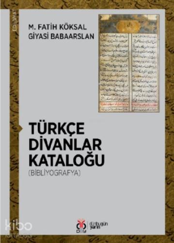 Türkçe Divanlar Kataloğu Bibliyografya