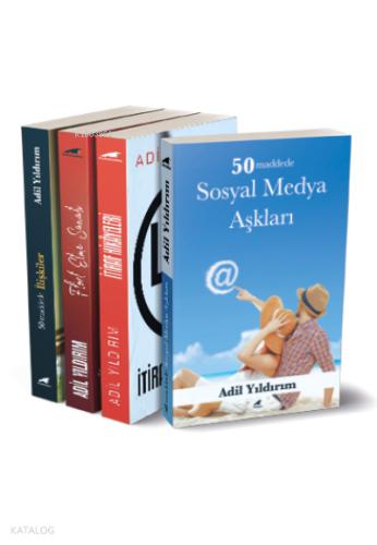 Adil Yıldırım Defter Hediyeli Kitap Seti 5 Kitap