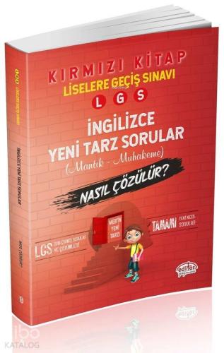 LGS İngilizce Yeni Tarz Mantık Muhakeme Nasıl Çözülür Kırmızı Kitap