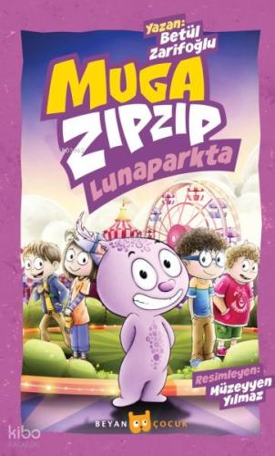 Muga Zıpzıp Lunaparkta Renkli Resimli