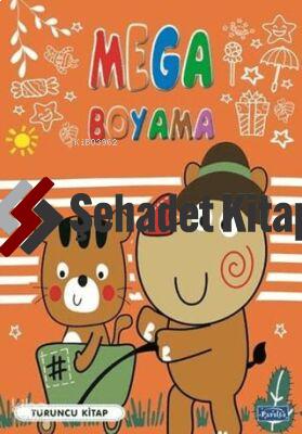 Mega Boyama Turuncu Kitap