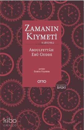 Zamanın Kıymeti Genişletilmiş Baskı