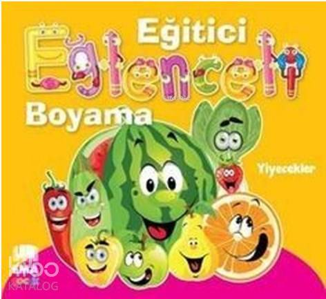Yiyecekler Eğitici Eğlenceli Boyama