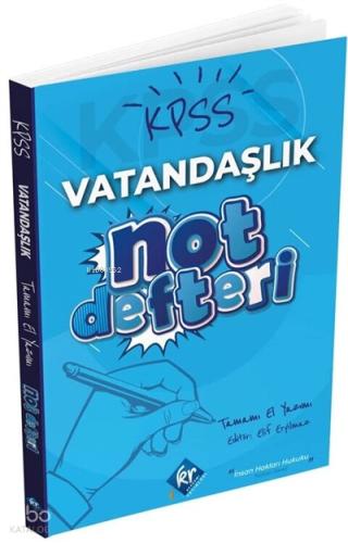 2021 KPSS Vatandaşlık Konu Anlatımlı Not Defteri