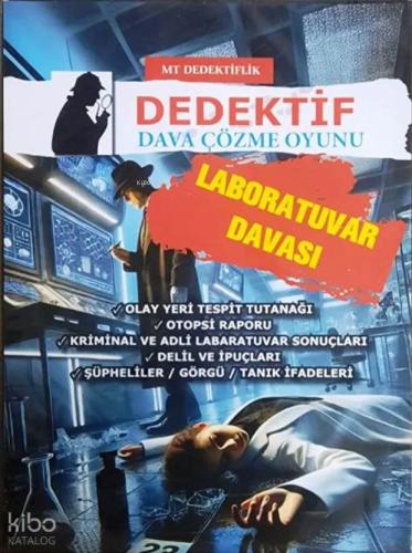 Dedektif Dava Çözme Oyunu Laboratuvar Davası