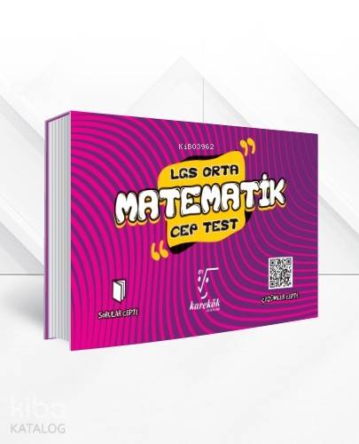 Karekök Yayınları 8 Sınıf LGS Matematik Orta Cep Test