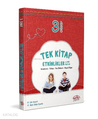 Editör Yayınevi 3 Sınıf Tek Kitap Etkinlikler ve Mini Testler