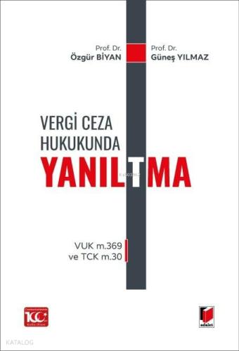 Vergi Ceza Hukukunda Yanıl t ma