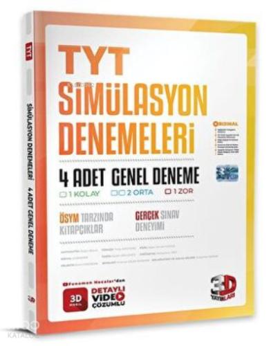 3D TYT 4 lü Simülasyon Genel Deneme