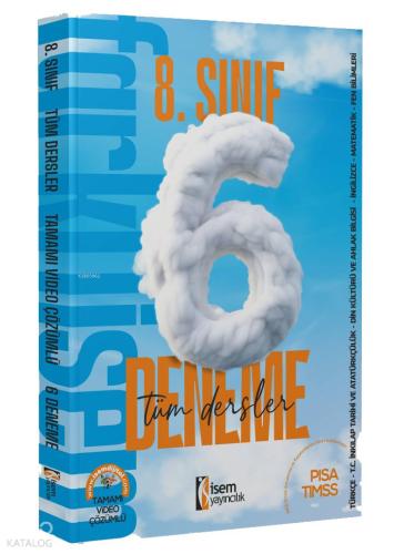 8 Sınıf LGS Tüm Dersler 6 lı Deneme
