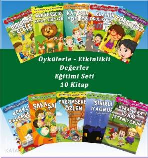 Öykülerle Etkinlikli Değerler Eğitimi Seti 10 Kitap Takım