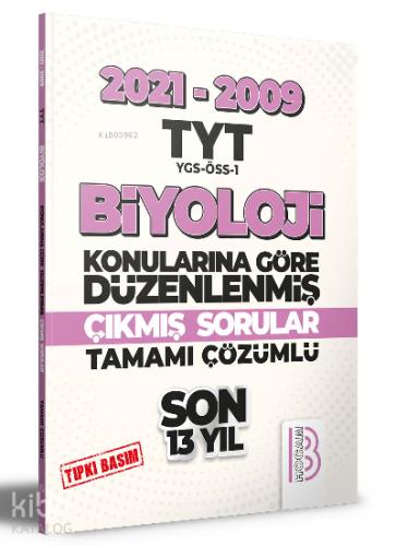 2009 2021 AYT Matematik Son 13 Yıl Tıpkı Basım Konularına Göre Düzenlenmiş Tamamı Çözümlü Çıkmış Sorular