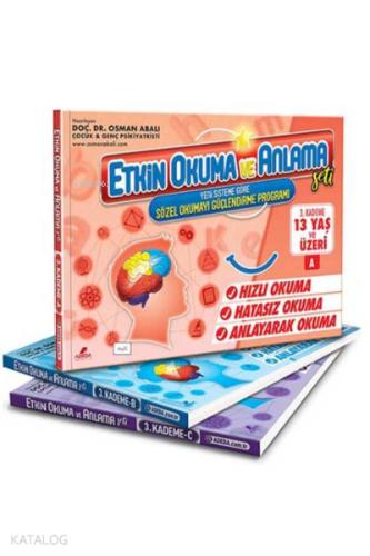 Etkin Okuma ve Anlama Seti 3 Kademe 3 Kitap Takım