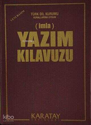 İmla Yazım Kılavuzu Yeni Basım
