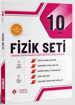 10 Sınıf Fizik Modüler Set 2025 2026