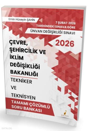 2026 GYS ÜDS Çevre Şehircilik ve İklim Değişikliği Bakanlığı Soru Bankası Çözümlü Görevde Yükselme Ünvan Değişikliği
