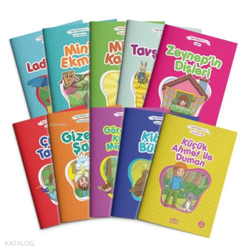 Değerli Masallar Seti Çanta Boy 10 Kitap