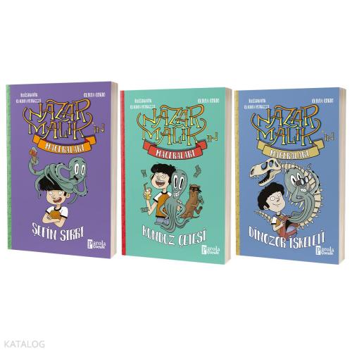 Nazar Malik Serisi Seti 3 Kitap Takım