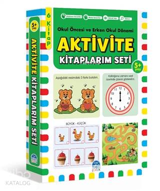 Aktivite Kitaplarım Seti 5 Yaş Okul Öncesi ve Erken Okul Dönemi