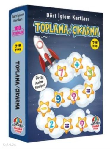 Toplama Çıkarma Dört İşlem Kartları 9 Yaş
