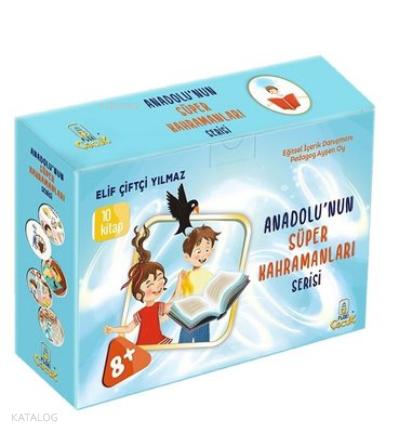 Anadolunun Süper Kahramanları Serisi Seti 10 Kitap Takım