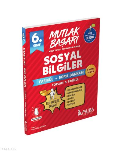 6 SINIF SOSYAL BİLGİLER MUTLAK BAŞARI 6 FASİKÜL GÜNCEL S B MUBA
