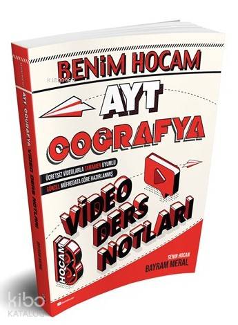 TYT Coğrafya Ders Notları Benim Hocam Yayınları