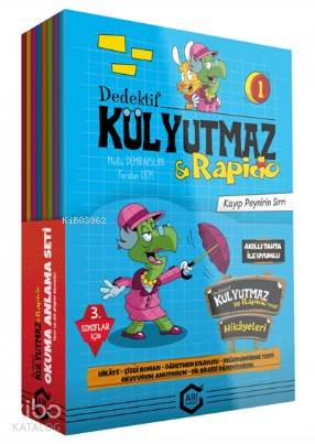 Arı Yayıncılık 3 Sınıflar İçin Dedektif Külyutmaz ve Rapido Okuma Anlama Seti