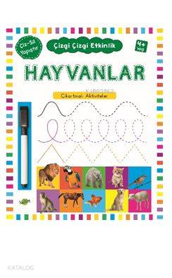 Hayvanlar 4 Yaş ve Üstü Çizgi Çizgi Etkinlik