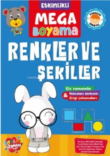 Etkinlikli Mega Boyama Renkler ve Şekiller